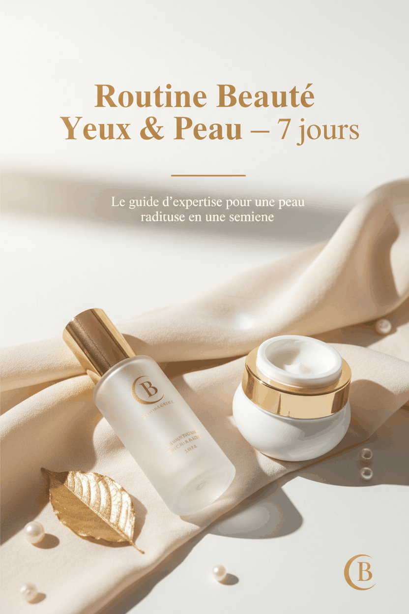 Guide routine beauté yeux et peau en 7 jours